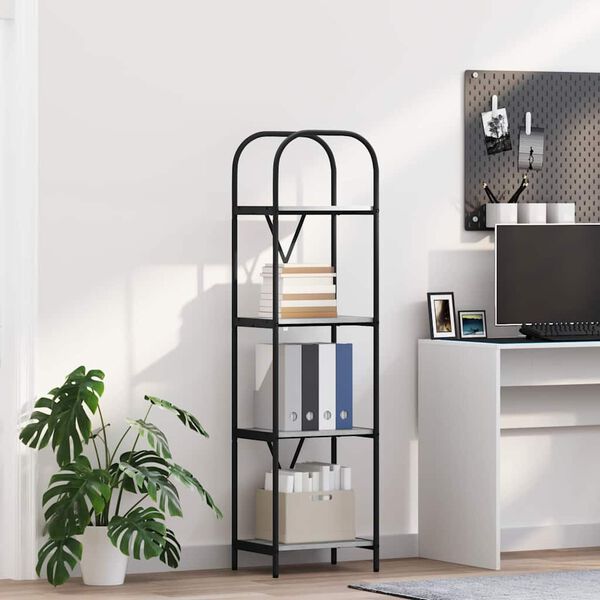 vidaXL Hilla Gr&aacute;r Sonoma 40 x 30 x 146 cm Samsettur vi&eth;ur