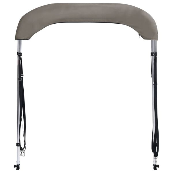 vidaXL 2 Boga Biminiskyggni Gr&aacute;tt 180x150x110 cm