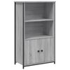 vidaXL H&aacute;r Sk&aacute;pur Gr&aacute;r Sonoma 62x32x103,5 cm Samsettur Vi&eth;ur