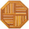 vidaXL Bor&eth;plata 50x50x2 cm &Aacute;tthyrnd Gegnheilt Akas&iacute;uvi&eth;ur