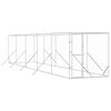 vidaXL &Uacute;tihundask&yacute;li Silfurlita&eth; 2x10x2 m Sinkh&uacute;&eth;a&eth; St&aacute;l
