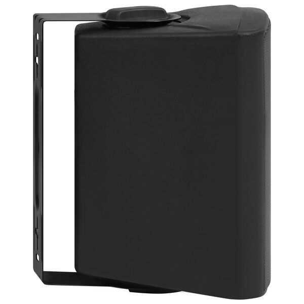 vidaXL Veggh&aacute;talarar Tv&iacute;r&aacute;sa 2 stk. Svartir Inni/&Uacute;ti 80 W