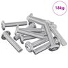 vidaXL L&aacute;sskr&uacute;fa Einlita 2647 pcs Silfur St&aacute;l