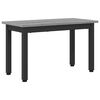 vidaXL S&oacute;fabor&eth; Gr&aacute;r Sonoma 60 x 30 x 36 cm Samsettur vi&eth;ur