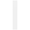800990 vidaXL 5-Tier Book Cabinet White 60x30x189 cm Chipboard
