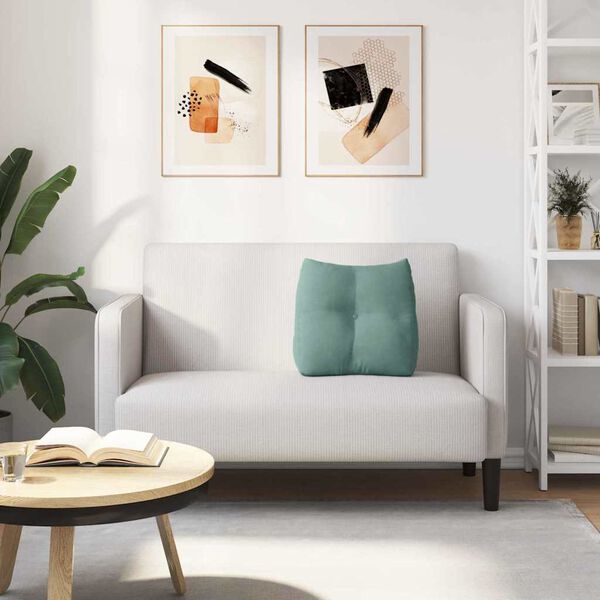 vidaXL Bakp&uacute;&eth;i Sj&oacute;gr&aelig;nn 45 x 24 x 50 cm Flauel