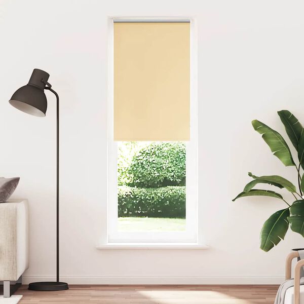 vidaXL R&uacute;llugard&iacute;nur Myrkvun Beige 75x230 cm Efni Breidd 70,7 cm