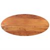 vidaXL Bor&eth;plata 120x50x3,8 cm Spor&ouml;skjulaga Gegnheill Akas&iacute;uvi&eth;ur