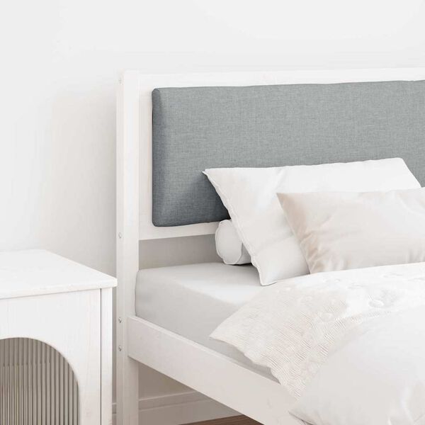 vidaXL H&ouml;f&eth;agafl Anna&eth; Hv&iacute;tt 100 cm Gegnheil fura