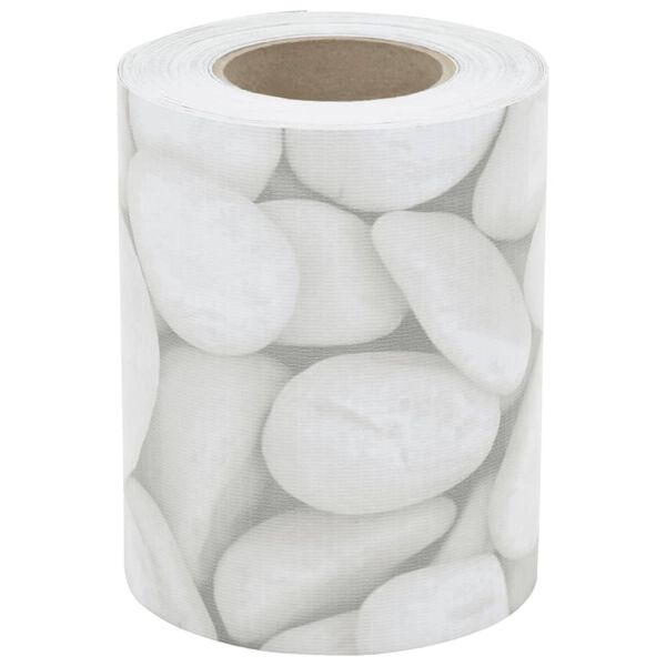 vidaXL Skj&oacute;ltjald fyrir Gar&eth;inn 4 stk. Marmarasteins&uacute;tlit 35x0,19m PVC