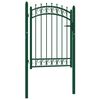 vidaXL Gir&eth;ingarhli&eth; EMMEN me&eth; Broddum &uacute;r St&aacute;li 103x109,5 cm Gr&aelig;nt
