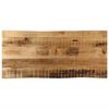 vidaXL Bor&eth;plata me&eth; N&aacute;tt&uacute;rulegum Br&uacute;num 100x40x3,8 cm Mang&oacute;vi&eth;ur