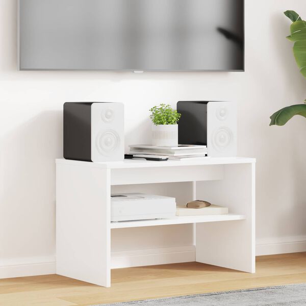 vidaXL Sj&oacute;nvarpssk&aacute;pur Hv&iacute;tt 60 x 35 x 40 cm Samsettur vi&eth;ur