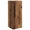 vidaXL Veggsk&aacute;pur Gamall vi&eth;ur 34,5 x 34 x 90 cm Samsettur vi&eth;ur