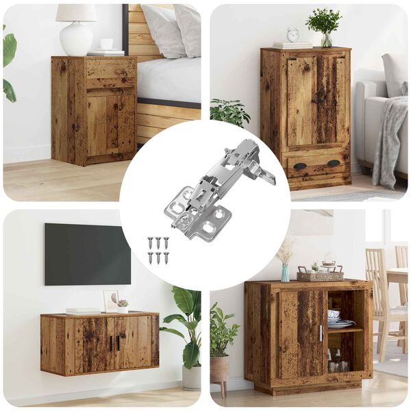 vidaXL L&aelig;sing 126 pcs Nikkel 139 x 64,1 x 10 mm J&aacute;rn