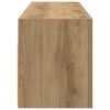 vidaXL ba&eth;herbergis veggsk&aacute;pur Artisan Oak 100x25x30 cm Hanna&eth;ur vi&eth;ur