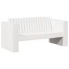 vidaXL Gar&eth;as&oacute;fi Hv&iacute;tt 134 x 60 x 62 cm Solid furuhikk