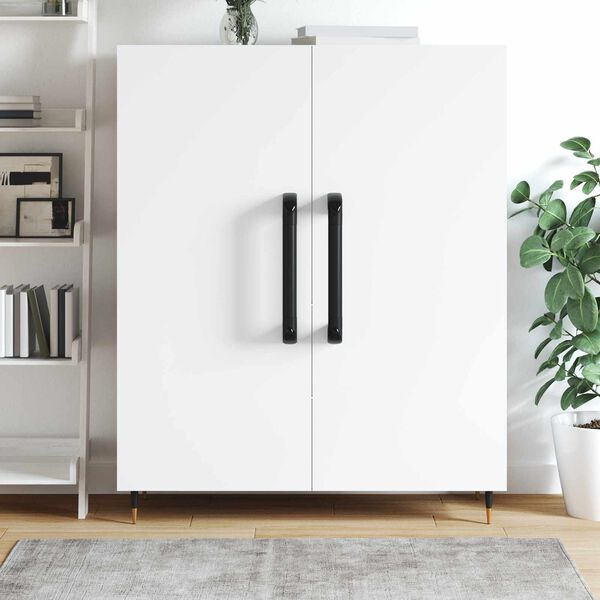 vidaXL Handfang Einlita 2 pcs Svartur 380 x 34 x 85 mm Aluminium og PP