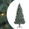 vidaXL Gervi fyrirfram uppl&yacute;st j&oacute;latr&eacute; me&eth; boltasetti Gr&aelig;nn 210 cm PET