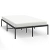 vidaXL R&uacute;mgrind &uacute;r M&aacute;lmi Sv&ouml;rt 120x190 cm
