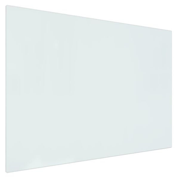 324128 vidaXL Glerplata fyrir Eldst&aelig;&eth;i R&eacute;tthyrnd 80x60 cm