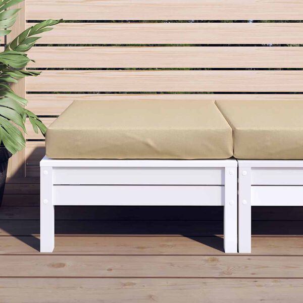 vidaXL Sessa fyrir Brettasófa Drappaður blanda 60x60x9,5 cm Efni