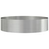 vidaXL Garðaráðar 5 pcs Silfur 80 x 80 x 20 cm stainless steel