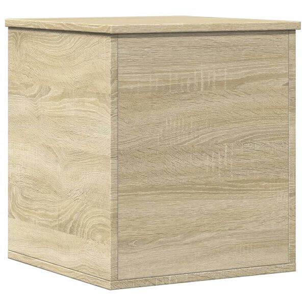 vidaXL Geymslubox Sonoma Eikarlitur 40x42x46 cm Samsettur Viður