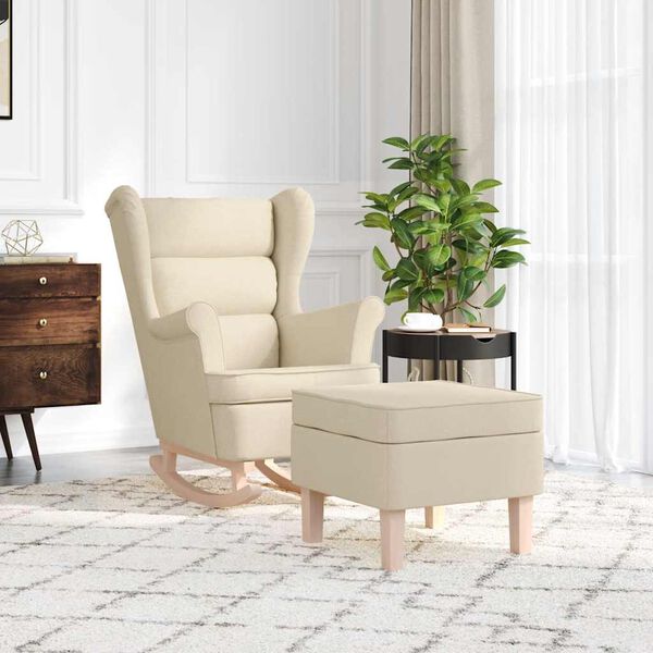 vidaXL ruggust&oacute;ll me&eth; f&oacute;tskammskremi