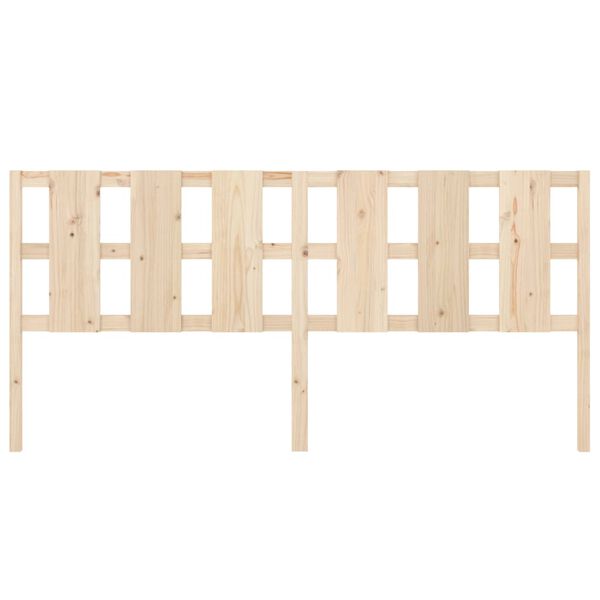 vidaXL H&ouml;f&eth;agafl fyrir R&uacute;m 205,5x4x100 cm Gegnheil Fura