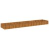 vidaXL Upph&aelig;kka&eth; Gar&eth;ker 482x100x36 cm Corten St&aacute;l