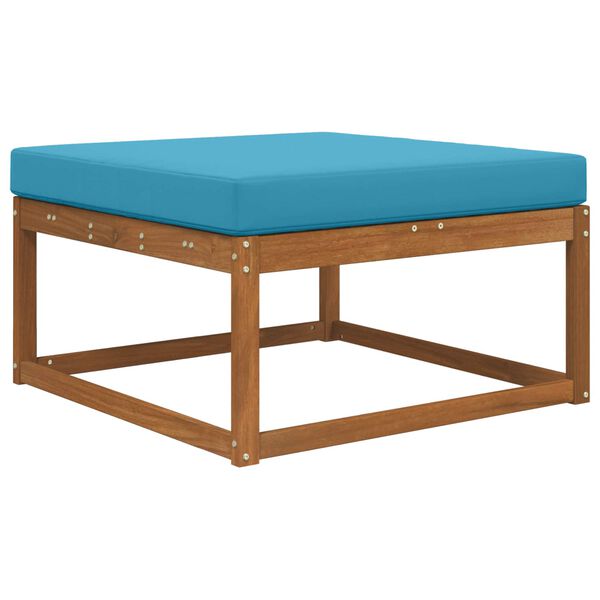 vidaXL Utandyriss&oacute;fap&uacute;&eth;i K&oacute;ngabl&aacute;r 80 x 80 x 8 cm P&oacute;l&yacute;ester