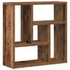 vidaXL Vegghilla Vi&eth;arlitur 45x16x45 cm Samsettur Vi&eth;ur
