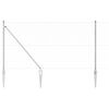 vidaXL Gir&eth;ingarp&oacute;stur Silfurlitur