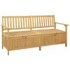 vidaXL Geymslubekkur me&eth; geymslu 170 x 63 x 84 cm Solid-Acacia