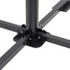 vidaXL 5 stykki Garden Parasol Base Set Gran&iacute;t og st&aacute;l