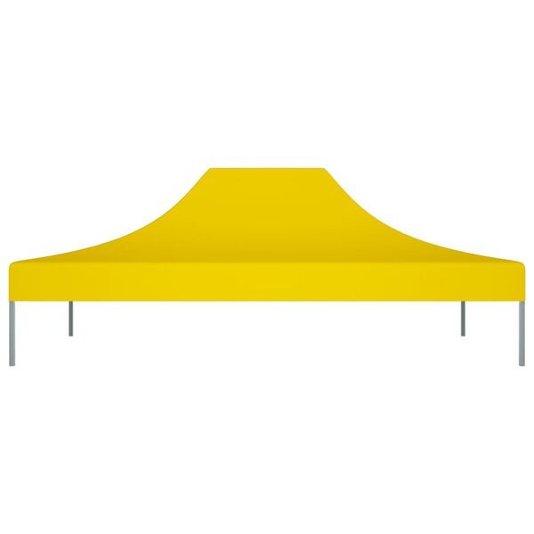 vidaXL Veislutjaldshiminn 4,5x3 m Gulur 270 g/m&sup2;