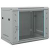vidaXL Netssk&aacute;pur me&eth; geymslu Gr&aacute;r 60 x 45 x 50 cm St&aacute;l