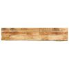 vidaXL Bor&eth;plata 180x30x2,5cm N&aacute;tt&uacute;rulegar Br&uacute;nir Gegnheill Mang&oacute;vi&eth;ur