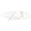 vidaXL Gr&oacute;&eth;urh&uacute;s me&eth; St&aacute;lgrind Hv&iacute;tt 60 m&sup2; 12x5x2,3 m
