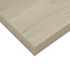 vidaXL Vegghengdar Hillur 2 stk. Eik 50x23x3,8 cm MDF