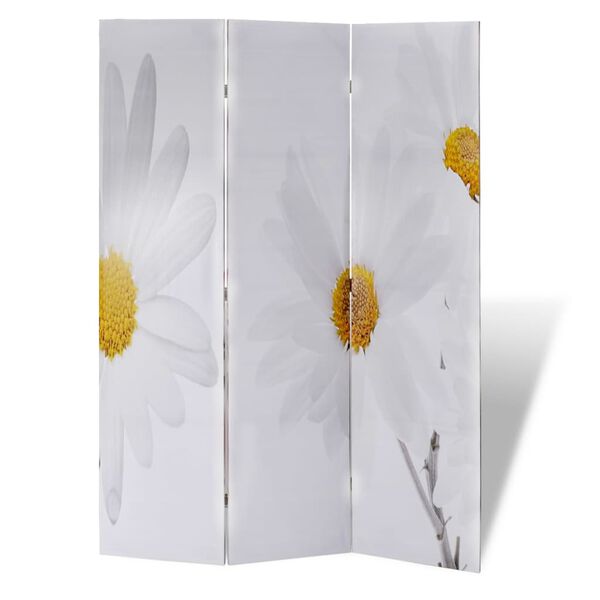 240475 vidaXL Folding Room Divider 120x170 cm Flower