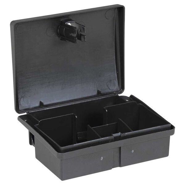 vidaXL músagildrur 10 stk Svartar 13x10x4 cm