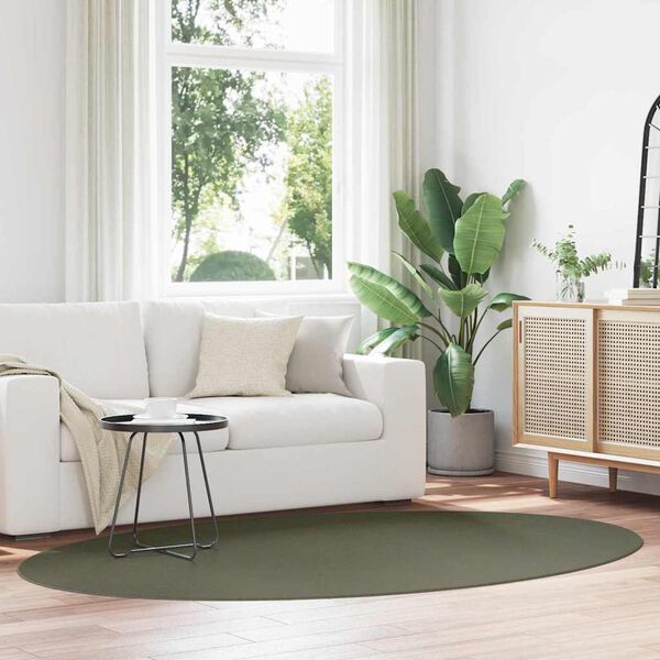 vidaXL Teppi HUARTE Skógargrið 230 x 160 cm 100% pólýester