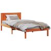 vidaXL Ramsv&iacute;k Br&uacute;nn 75 x 190 cm Gegnheil fura