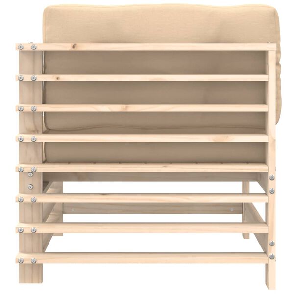 vidaXL Horns&oacute;fi me&eth; Sessum Gegnheil Fura