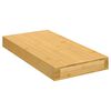 vidaXL Vegghilla 40x20x4 cm Bambus