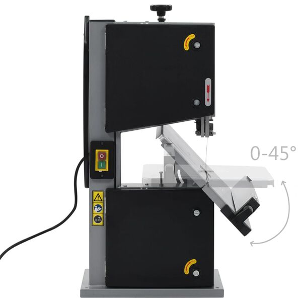 vidaXL Bandsög Skurðarbreidd 200 mm