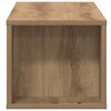 vidaXL Sj&oacute;nvarpssk&aacute;pur artisian oak 100 x 30 x 26,5 cm Samsettur vi&eth;ur