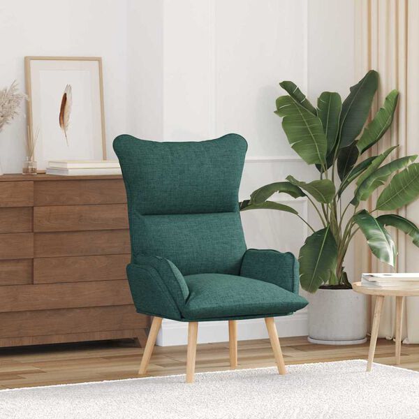 vidaXL Armst&oacute;ll D&ouml;kkgr&aelig;n 69 x 74 x 93 cm d&uacute;kur